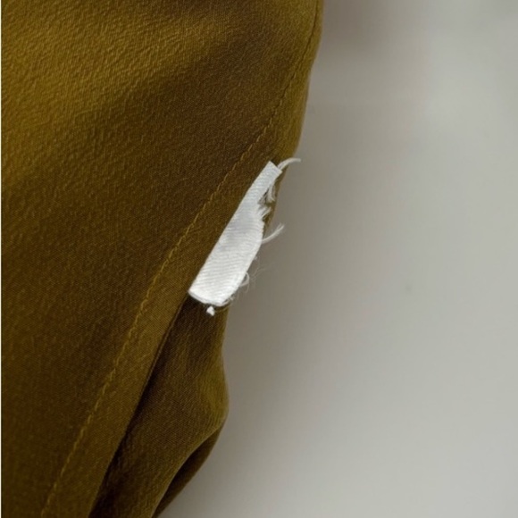 Adam by Adam Lippes Shirt Dress in Mustard/Grey - Picture 7 of 7